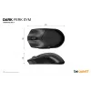 be quiet Dark Perk | Sym pele Spēlēm Labās rokas RF bezvadu + USB Type-C Optiska 32000 DPI