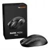 be quiet Dark Perk | Ergo pele Spēlēm Labās rokas RF bezvadu + USB Type-C Optiskais 32000 DPI
