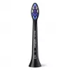 Philips Sensitive HX6056/88 6-pack birstes galviņas Melna 6 gab.