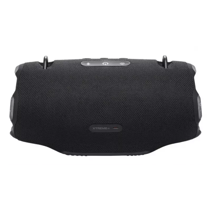 Stereo pārnēsājamais skaļrunis JBL Xtreme 4 melns — 100 W RMS, Bluetooth, baterija, 2,1 kg