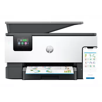 HP OfficeJet Pro 9122e Bezvadu daudzfunkciju krāsu printeris, Instant Ink; abpusēja drukāšana