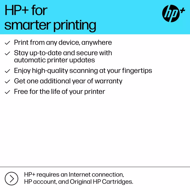 HP OfficeJet Pro 9122e Bezvadu daudzfunkciju krāsu printeris, Instant Ink; abpusēja drukāšana