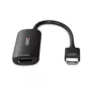 Lindy HDMI 8K60 uz DisplayPort 1.4 pārveidotājs, 0,157 m, HDMI Type A (standarta), DisplayPort, vīrišķais, sievišķais, taisns