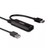 Lindy HDMI 8K60 uz DisplayPort 1.4 pārveidotājs, 0,157 m, HDMI Type A (standarta), DisplayPort, vīrišķais, sievišķais, taisns