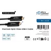 Microconnect USB3.1CC15OP USB kabelis USB 3.2 Gen 1 (3.1 Gen 1) 15 m USB C Melns