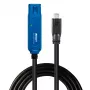 Lindy 5m USB 3.2 Gen 1 C/A Active Extension Pro, 5 m, USB C, USB A, USB 3.2 Gen 1 (3.1 Gen 1), Melns