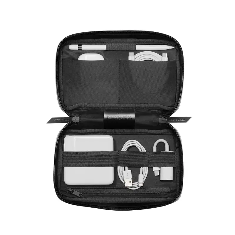 Native Union Stow Organizer Pouch Fabric Smilšakmens V2, neilons/poliesters/PU, 200×55×115 mm