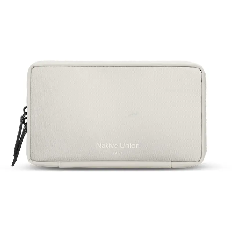 Native Union Stow Organizer Pouch Fabric Smilšakmens V2, neilons/poliesters/PU, 200×55×115 mm
