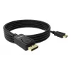 Video kabeļa adapteris VISION TC 2MDPHDMI8K/BL — 2 m DisplayPort uz HDMI, 6 mm, melns