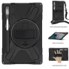 Planšetdatora vāciņš eSTUFF Lenovo Tab P11 Pro, polikarbonāts, 29,2 cm (11,5 collu) displejam, 2 statīva režīmi, melns