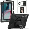 Planšetdatora vāciņš eSTUFF Lenovo Tab P11 Pro, polikarbonāts, 29,2 cm (11,5 collu) displejam, 2 statīva režīmi, melns