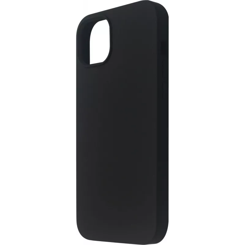 Mobilā tālruņa maciņš eSTUFF Apple iPhone 12 / 12 Pro, silikons, piemērots 15,5 cm (6,1 collas) ekrānam, melns