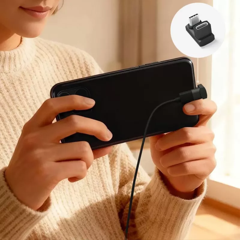 USB-C kabelis MicroConnect Premium USB4 3x2 USB-C, saderīgs ar USB4 ātrgaitas datu un strāvas pieslēgums