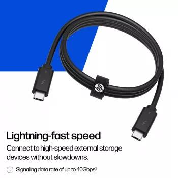 HP 240W Thunderbolt 4 kabelis