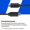 HP 240W Thunderbolt 4 kabelis