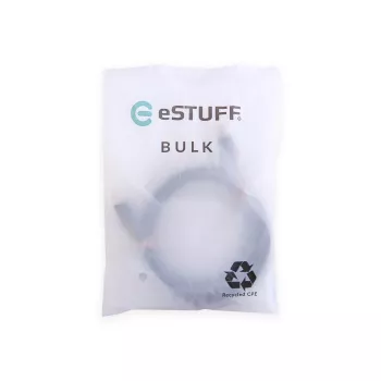 eSTUFF ES604280-BULK USB kabelis USB 2.0 2 m USB C Melns