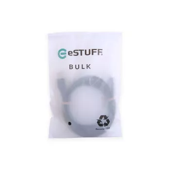 eSTUFF ES605280-BULK USB kabelis USB 2.0 2 m USB C Melns