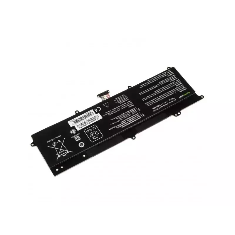 Baterija ASUS klēpjdatoriem Green Cell AS88 — saderīga ar X201E, F201E, VivoBook F202E, Q200E, S200E, X202E