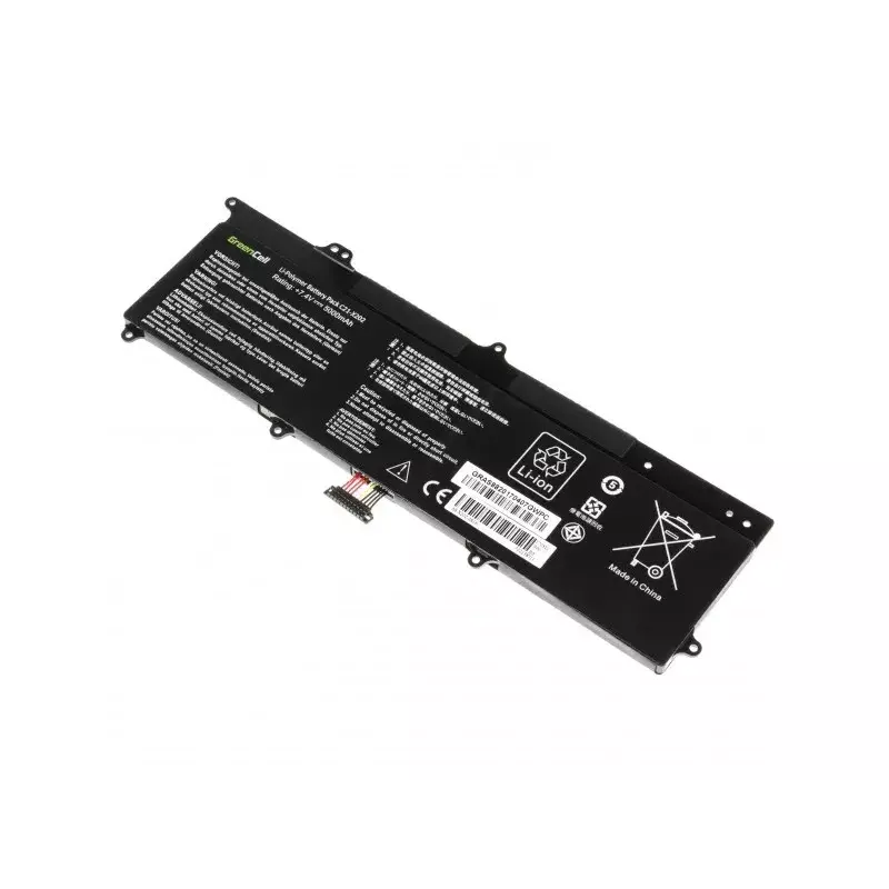 Baterija ASUS klēpjdatoriem Green Cell AS88 — saderīga ar X201E, F201E, VivoBook F202E, Q200E, S200E, X202E