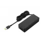 Barošanas adapteris Lenovo 4X20V24711 90W, 100–240V ieeja, 1,8 m kabelis, melns
