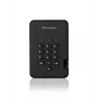 iStorage diskAshur² HDD 5TB melns | Drošs pārnēsājams cietais disks | AES-XTS 256 bitu aparatūras šifrēšana | PIN aizsardzīts | Neatkarīgs no OS un platformas | TAA atbilstošs | Aizsardzība pret brutālu uzbrukumu | Putekļu/ūdens izturīgs