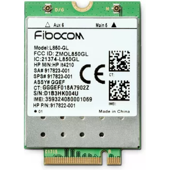 HP XMM™ 7360 LTE-Advance WWAN, 42 mm, 30 mm, 2.3 mm, 6,2 g