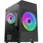 PC korpuss Aerocool Atomic Lite Mini Tower Melns