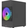PC korpuss Aerocool Atomic Lite Mini Tower Melns