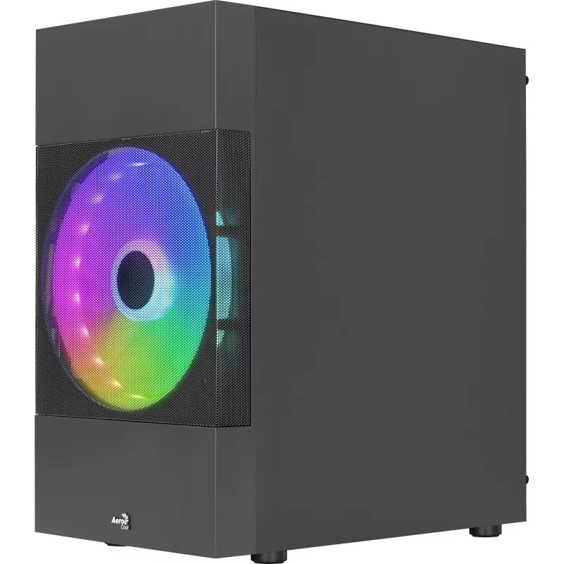 PC korpuss Aerocool Atomic Lite Mini Tower Melns