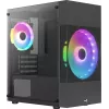 PC korpuss Aerocool Atomic Lite Mini Tower Melns