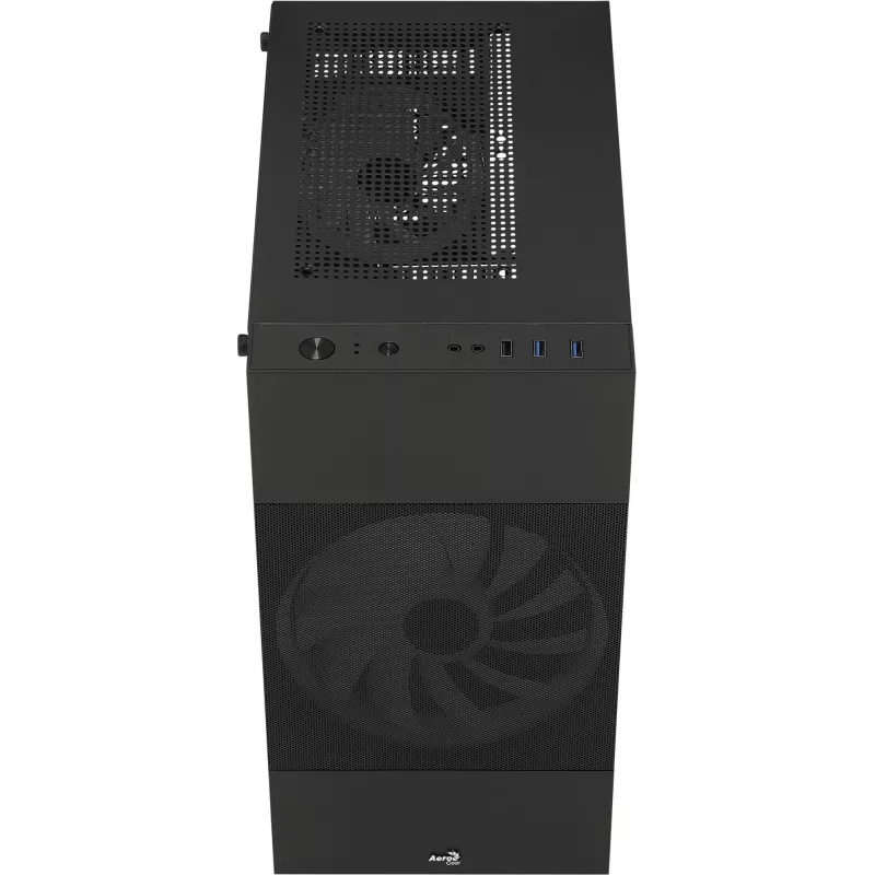 PC korpuss Aerocool Atomic Lite Mini Tower Melns