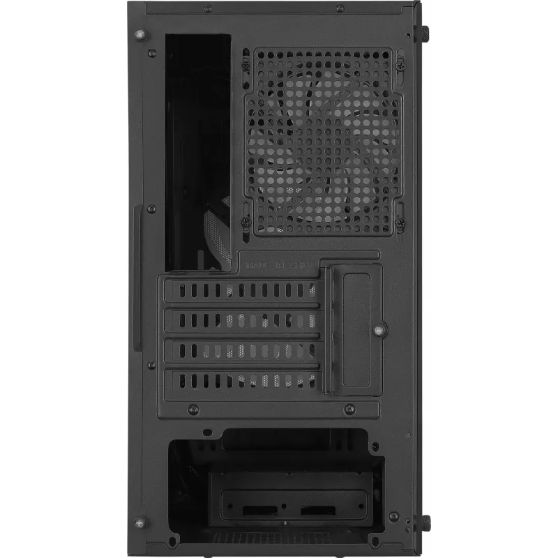 PC korpuss Aerocool Atomic Lite Mini Tower Melns