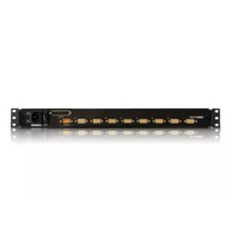 ATEN CL5708N 8 portu 19 collu LCD KVM plaukta konsole