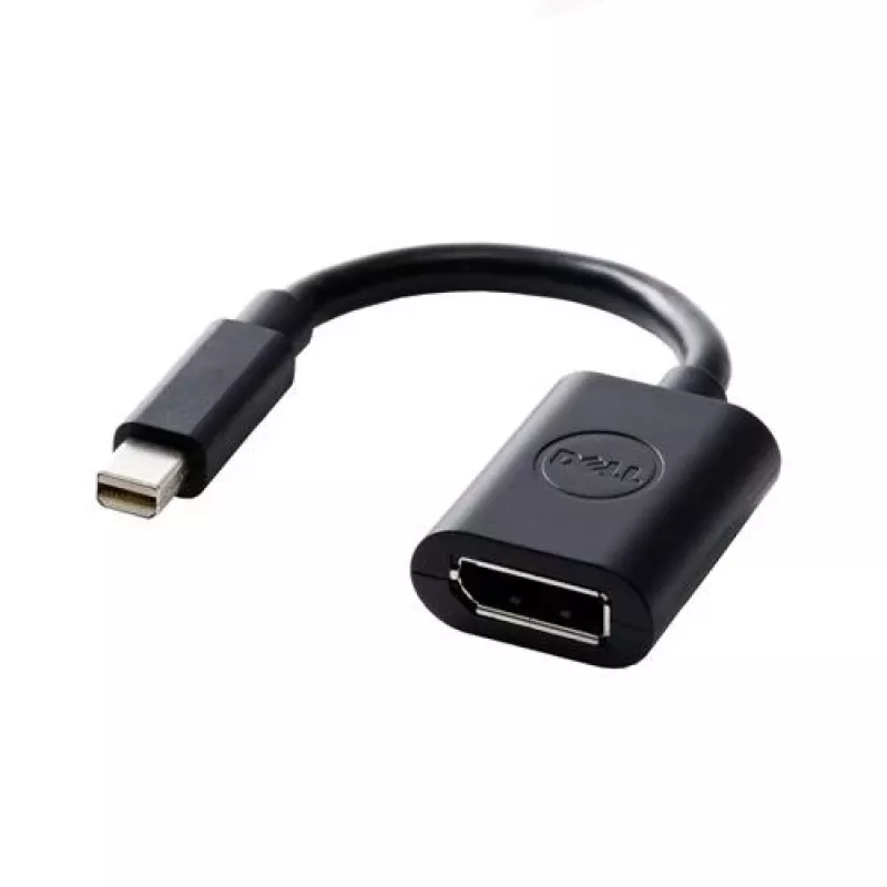 DELL 470-13627 video kabeļa adapteris 0,203 m 20 kontaktu DisplayPort FM Apple mini-DisplayPort M melns
