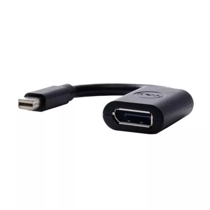 DELL 470-13627 video kabeļa adapteris 0,203 m 20 kontaktu DisplayPort FM Apple mini-DisplayPort M melns