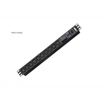 ATEN PE0110SG strāvas sadales vienība (PDU) 1U
