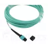 Optiskās šķiedras kabelis BlueOptics 9380014-10M MPO uz 4x LC, 10 m, OM3, akvamarīna