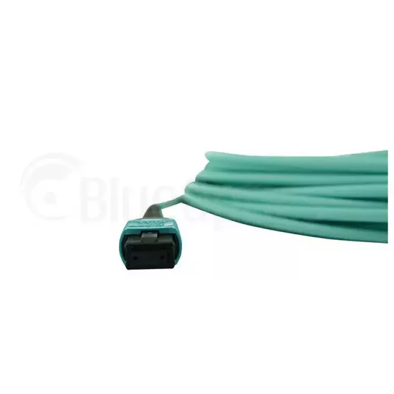 Optiskās šķiedras kabelis BlueOptics 9380014-10M MPO uz 4x LC, 10 m, OM3, akvamarīna
