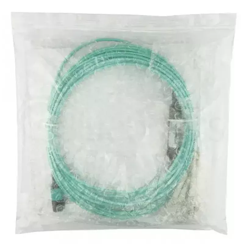 Optiskās šķiedras kabelis BlueOptics OCTCABLE10M-SR 10 m OM3 MPO uz 4×LC Aqua