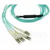 Optiskās šķiedras kabelis BlueOptics OCTCABLE10M-SR 10 m OM3 MPO uz 4×LC Aqua