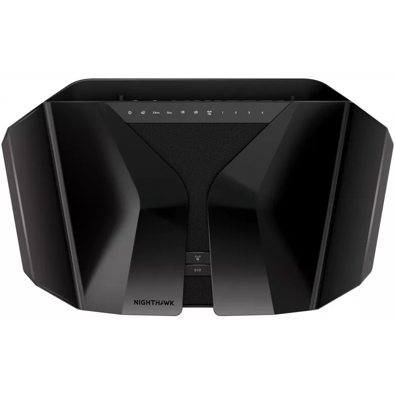 NETGEAR Nighthawk AX12 bezvadu maršrutētājs Gigabit Ethernet divjoslu (2,4 GHz / 5 GHz) melns