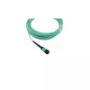 Optiskās šķiedras kabelis BlueOptics SFP5141EU10MKB 10 m OM3 MPO uz 4×LC akvamarīna krāsā