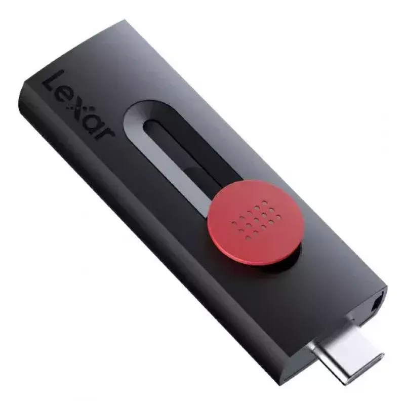 USB zibatmiņa Lexar JumpDrive D300 64GB, USB Type-A un Type-C, USB 3.2 Gen 1, melna
