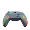 PDP Afterglow Wave pelēka USB Gamepad analogais/digitālais dators, Xbox One, Xbox Series S, Xbox Series X