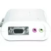 KVM slēdzis Trendnet TK-409K USB VGA 2048x1536 1.6 m vadu zils