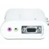 KVM slēdzis Trendnet TK-409K USB VGA 2048x1536 1.6 m vadu zils