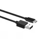 ACT USB 3.2 Gen1 lādēšanas/datu kabelis A spraudnis - C vīrišķais 1 metrs, neilons