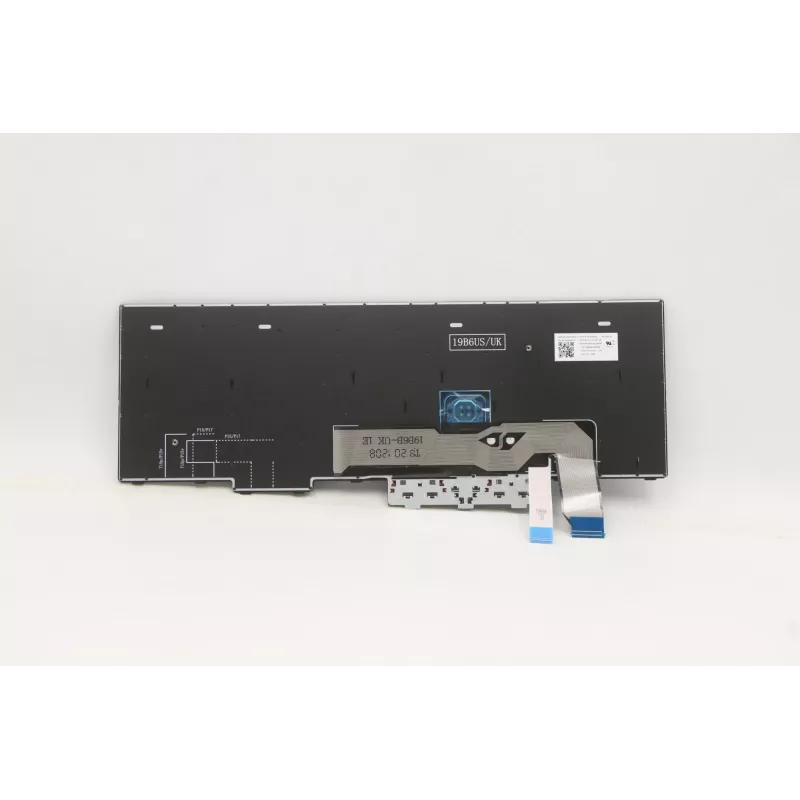 Lenovo 5N20W68156 klēpjdatora rezerves daļa Tastatūra