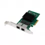 Microconnect MC-PCIE-I350-T2 saskarnes kartes/adapteri Iekšējais RJ-45