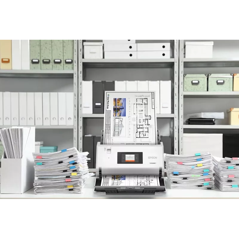 Epson WorkForce DS-32000 lapu padeves skeneris 600 x 600 DPI A3 balts